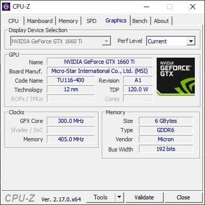グラフィックボード・グラボ・ビデオカード MSI GeForce GTX1660Ti VENTUS XS 6G OC