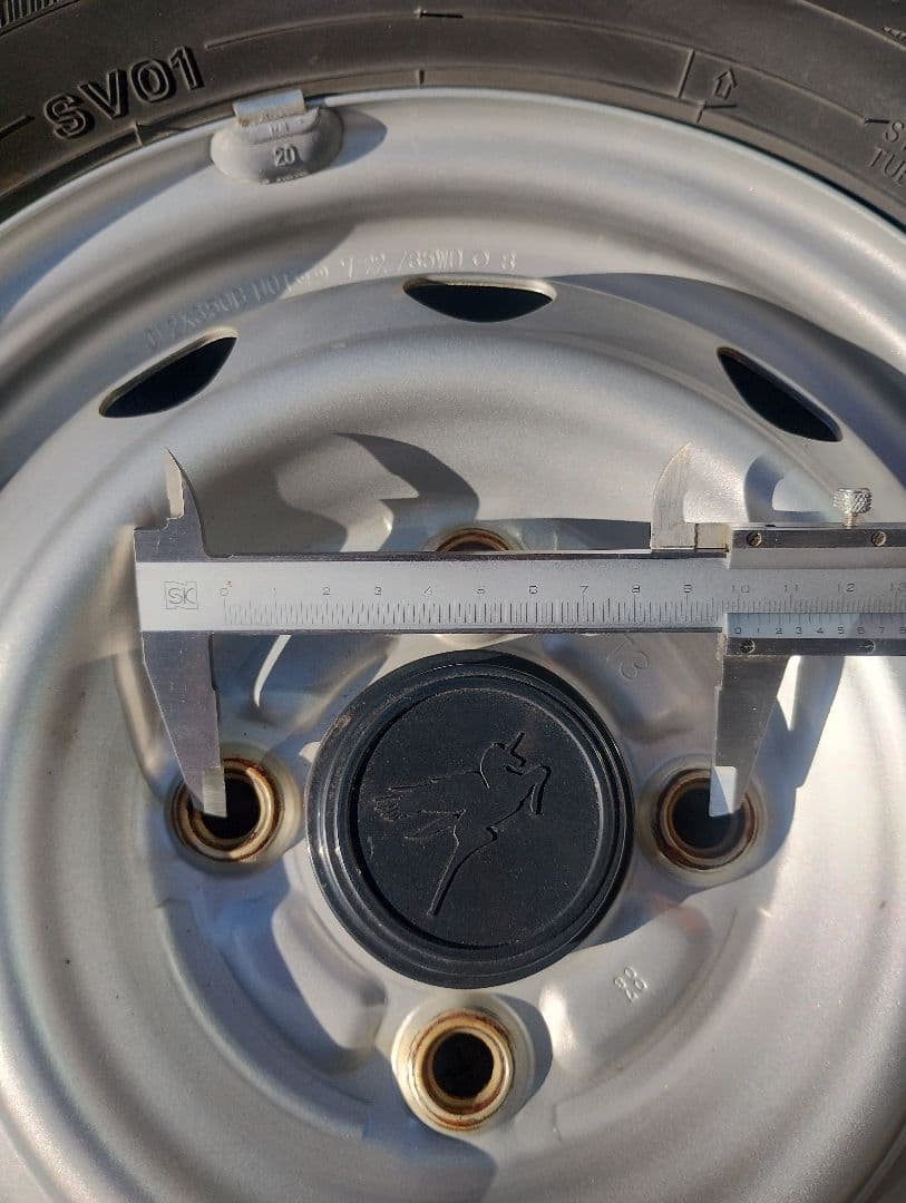 ※商品説明必読※スタッドレス 145R12 6PR スタッドレスセット ②