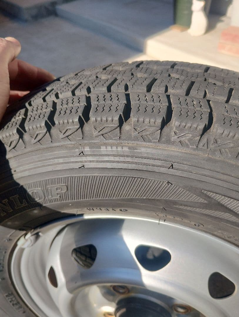 ※商品説明必読※スタッドレス 145R12 6PR スタッドレスセット ②