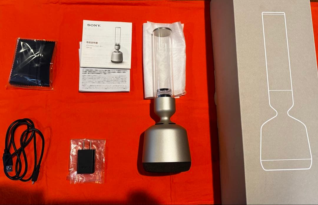 SONY ソニー LSPX-S2 グラスサウンドスピーカー2本セット