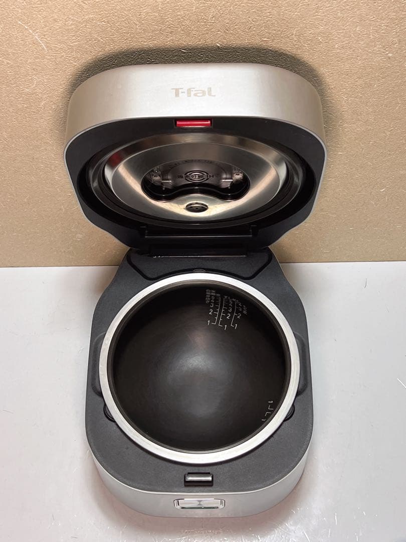 T-fal ザ・ライス　遠赤外線3DIH炊飯器 シルバー RK890EJP