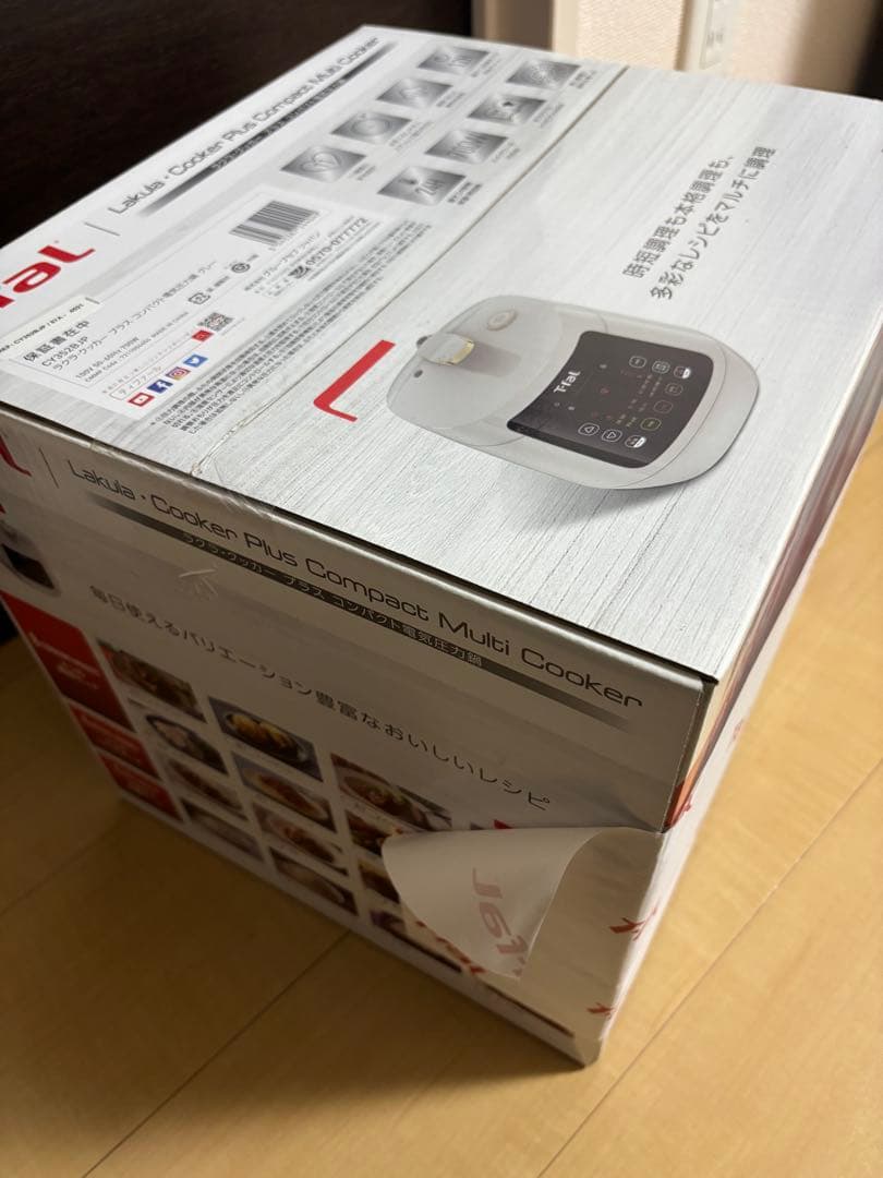 新品未使用　ティファール　電気圧力鍋　ラクラクッカー