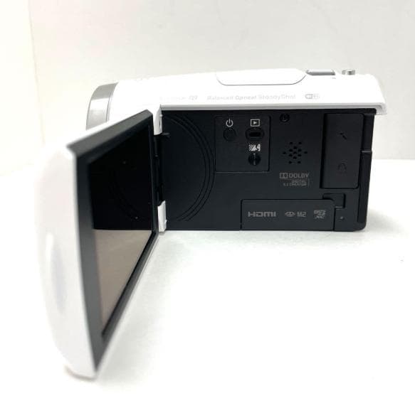 【極上品】SONY HDR-CX680 ホワイト ビデオカメラ