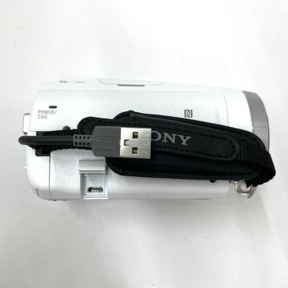 【極上品】SONY HDR-CX680 ホワイト ビデオカメラ