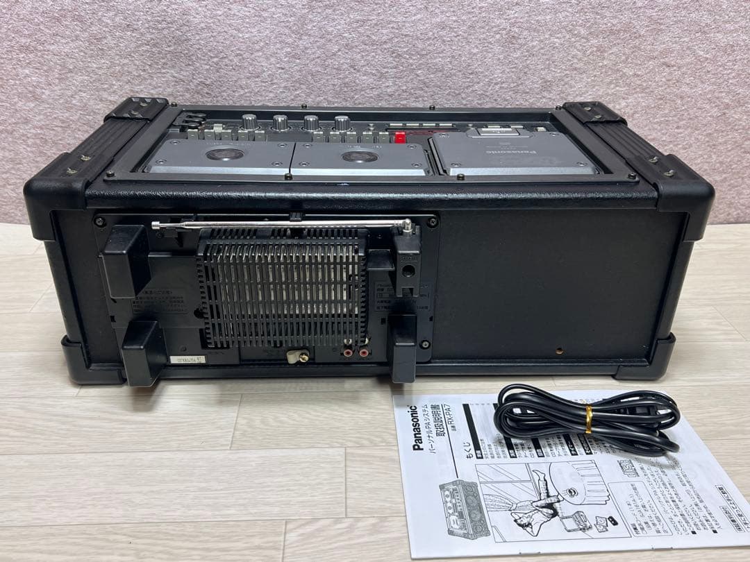 パナソニックRX-PA7ラジカセ内蔵ブルーツゥース変更可能メンテナンス済み動作品