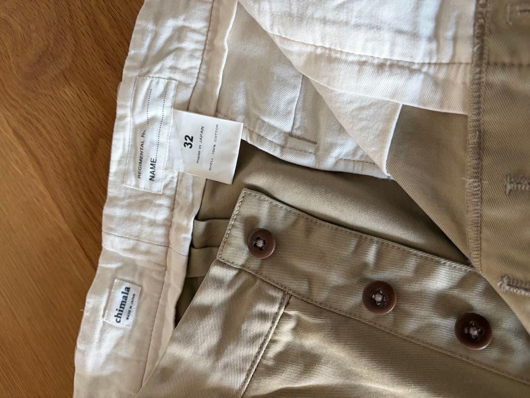 チマラ　PLEASE 限定チノパン