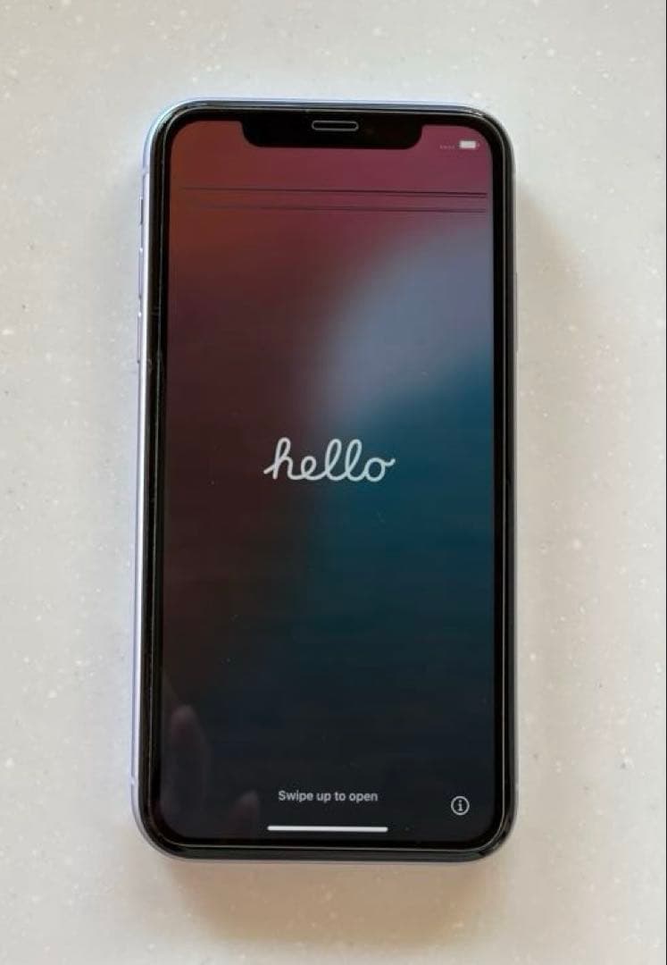 【ジャンク】Apple iPhone 11 パープル　本体