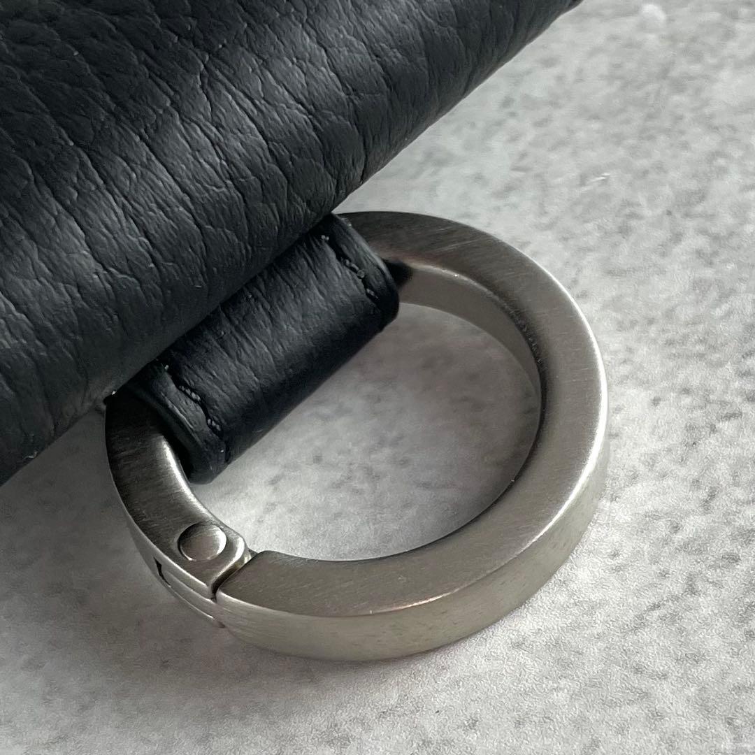 現行/未使用✨ エルメジルドゼニア エアポッズケース ディアスキン ブラック