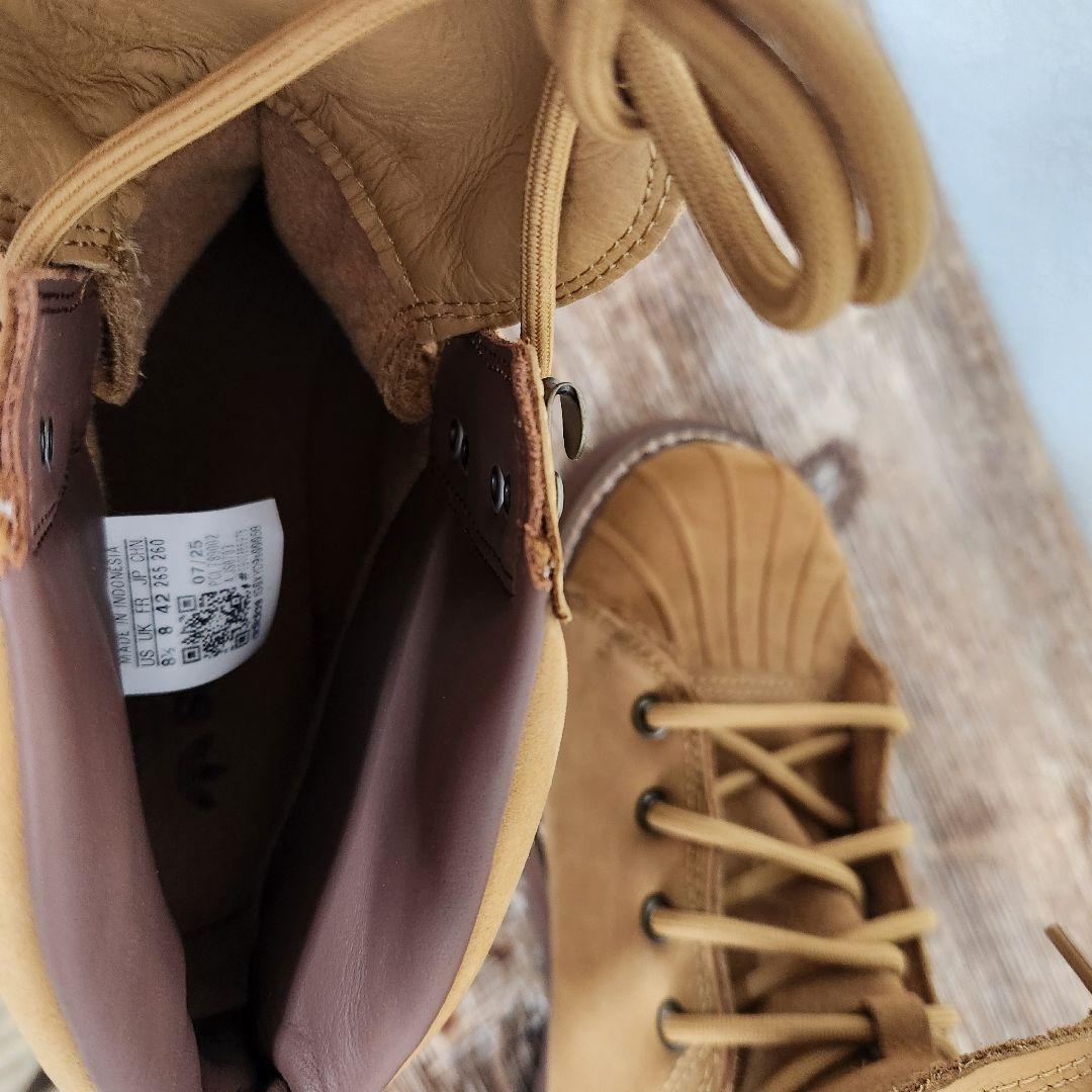 adidas オリジナルス　スーパースターブーツ