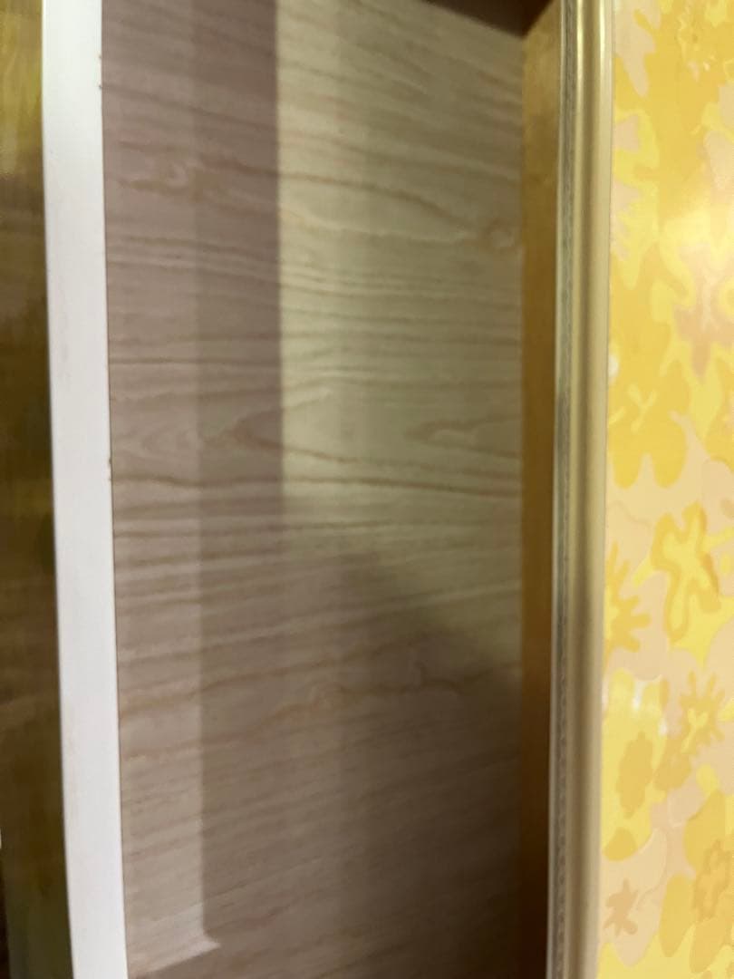 チェスト 花柄 黄色 箪笥 インテリア 昭和レトロ 当時物 レトロポップ