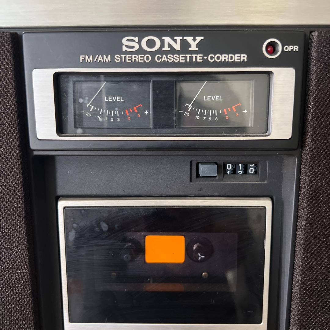 SONY ZILBAP FM/AM ステレオカセットコーダー　ジャンク