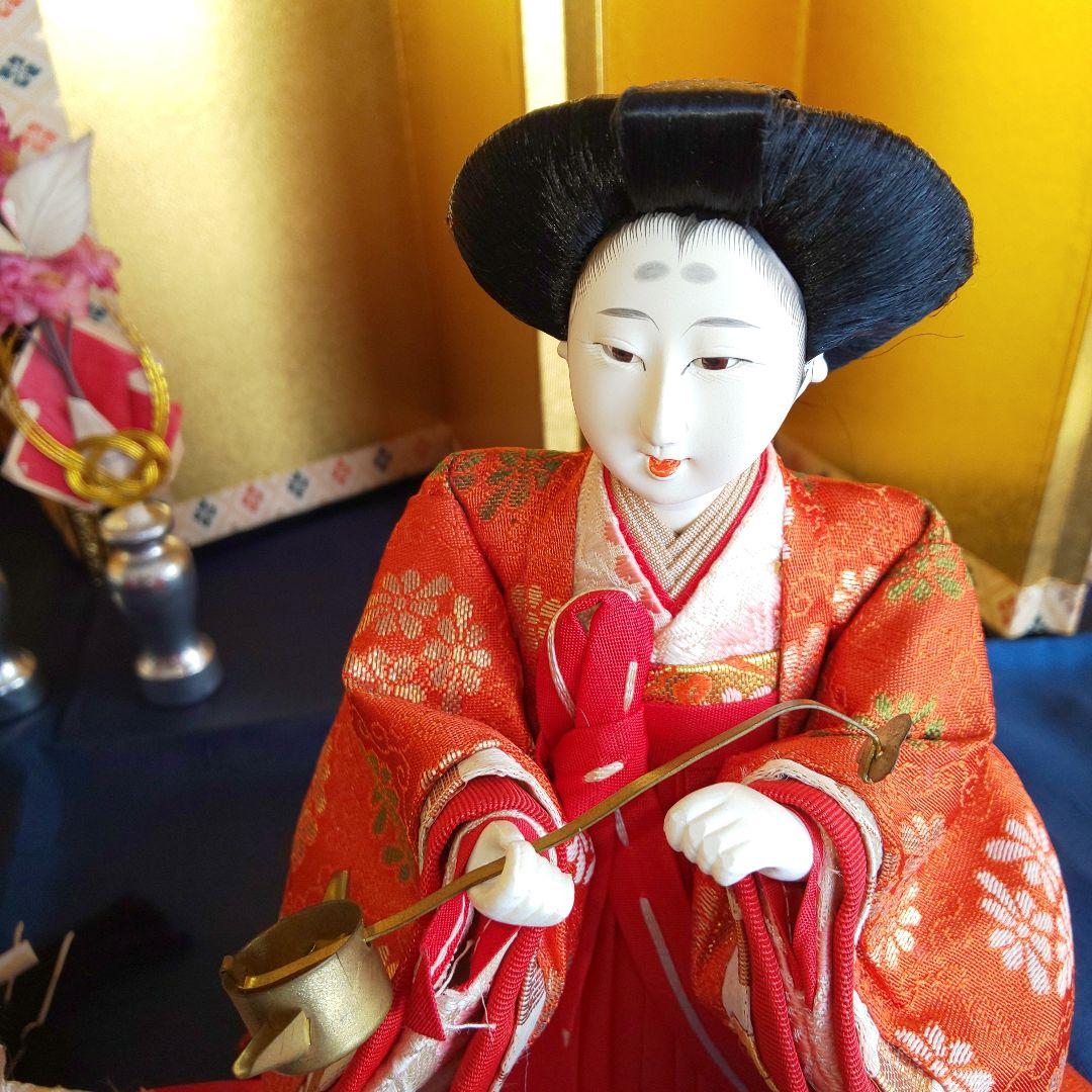 お雛様 ひな人形 雛祭り 五人囃子 三人官女 仕丁 随身 小道具付