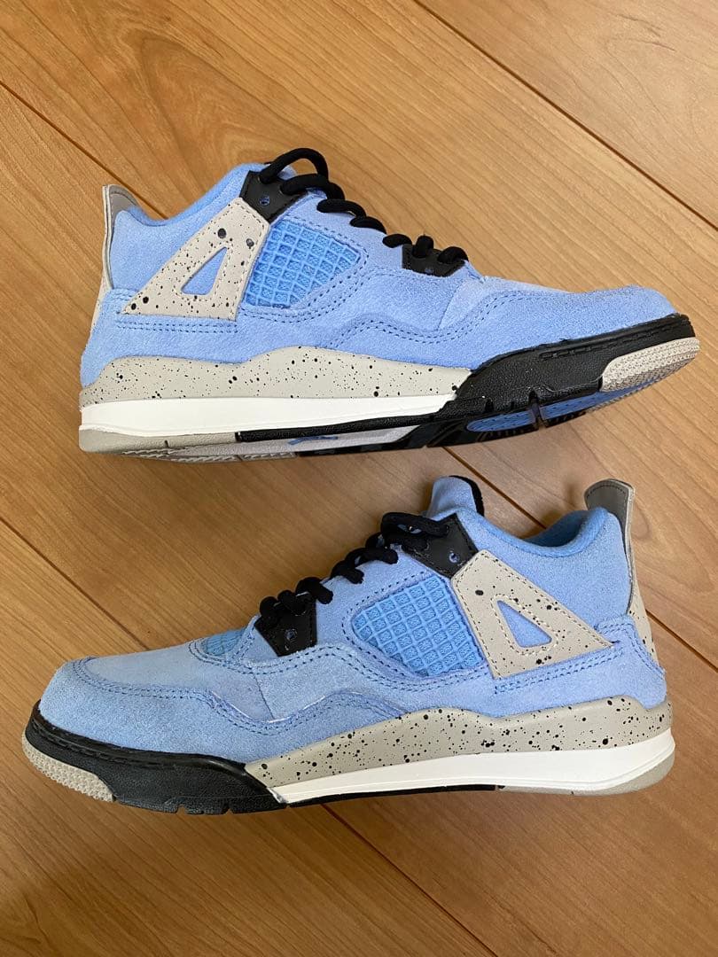 スニーカー Nike PS Air Jordan 4 \"University Blue\"