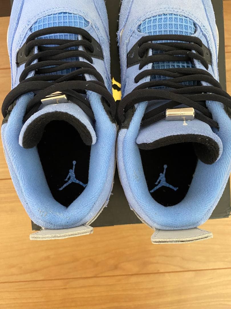 スニーカー Nike PS Air Jordan 4 \"University Blue\"