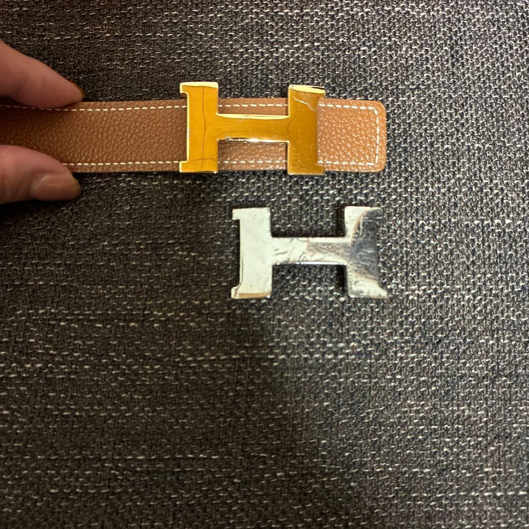 P*e様 即決交渉可【替バックル有り】エルメス Hベルト H型 HERMÈS