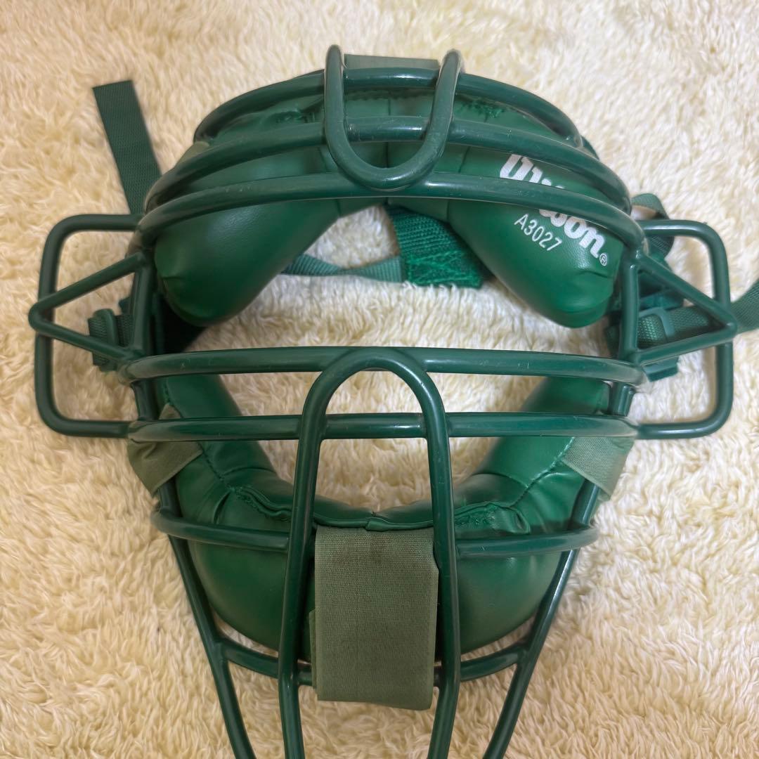 Wilson ウィルソン　硬式　審判用　マスク　 グリーンA3027