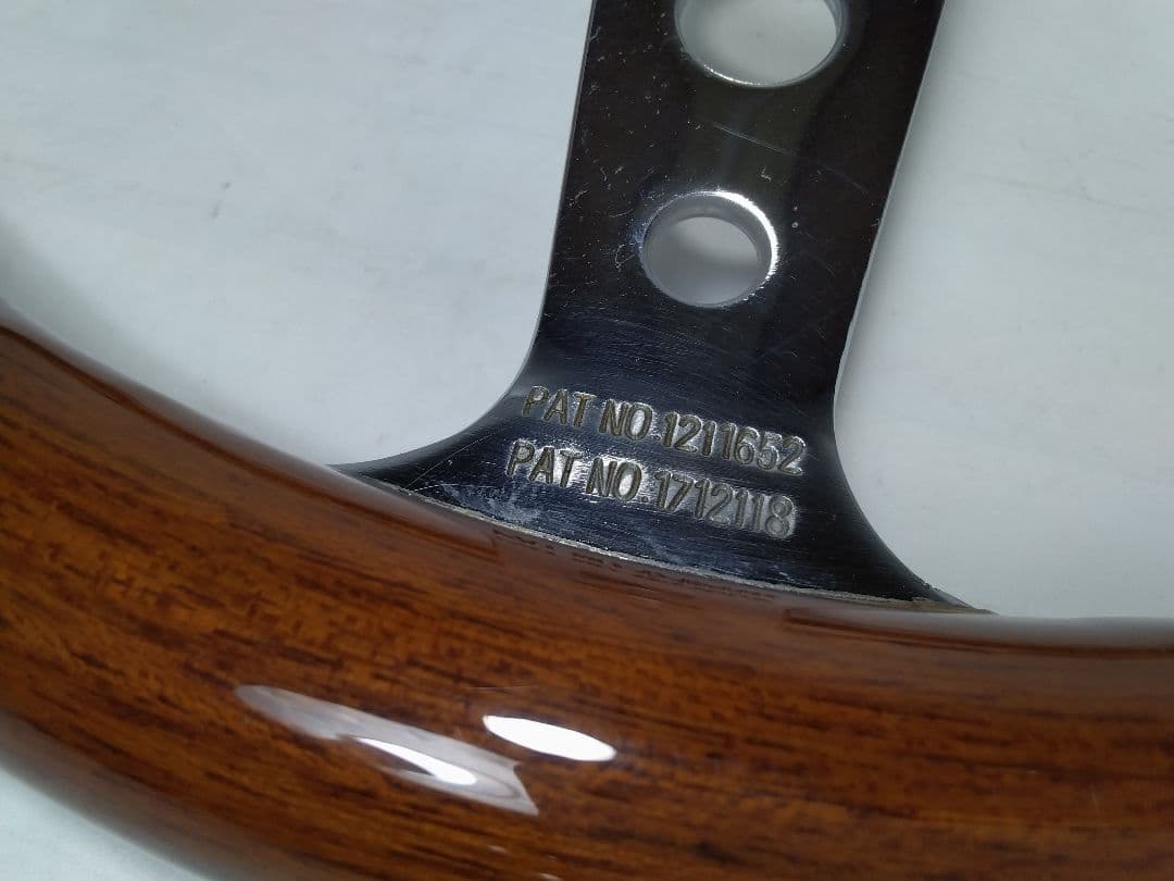 ペイトン　ウッドステアリング　直径35cm　当時物