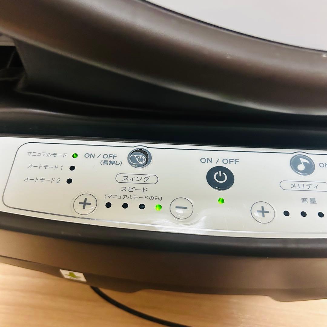 【洗濯済】aprica アップリカユラリズムオートネオカンタービレハイローチェア