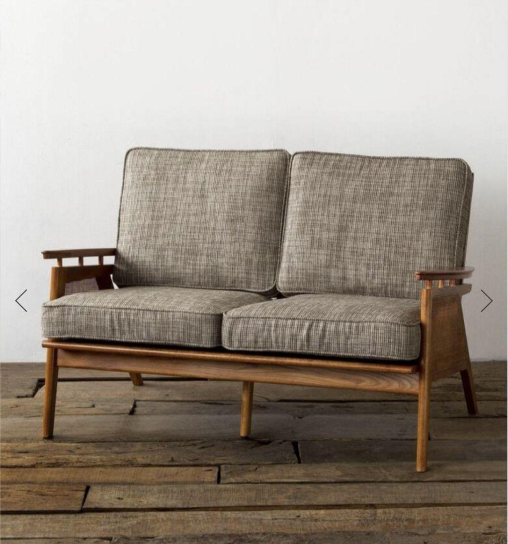 アクメファニチャー　ウィッカーソファ　ラタン　2人掛けソファ