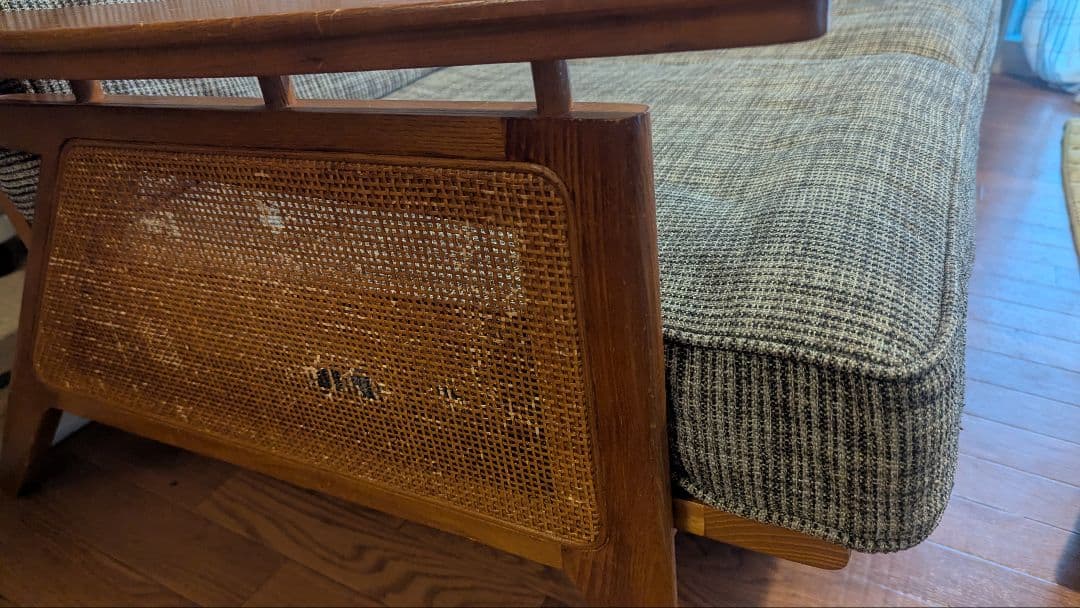 アクメファニチャー　ウィッカーソファ　ラタン　2人掛けソファ