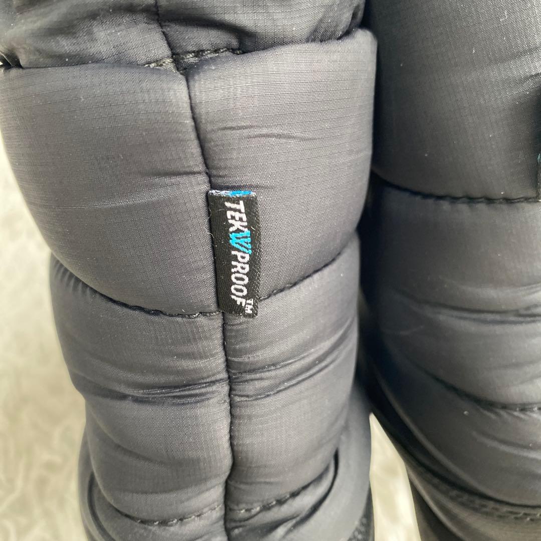 ノースフェイス　スノーブーツ　ヌプシ　ブーティ　ブラック　レッド　23