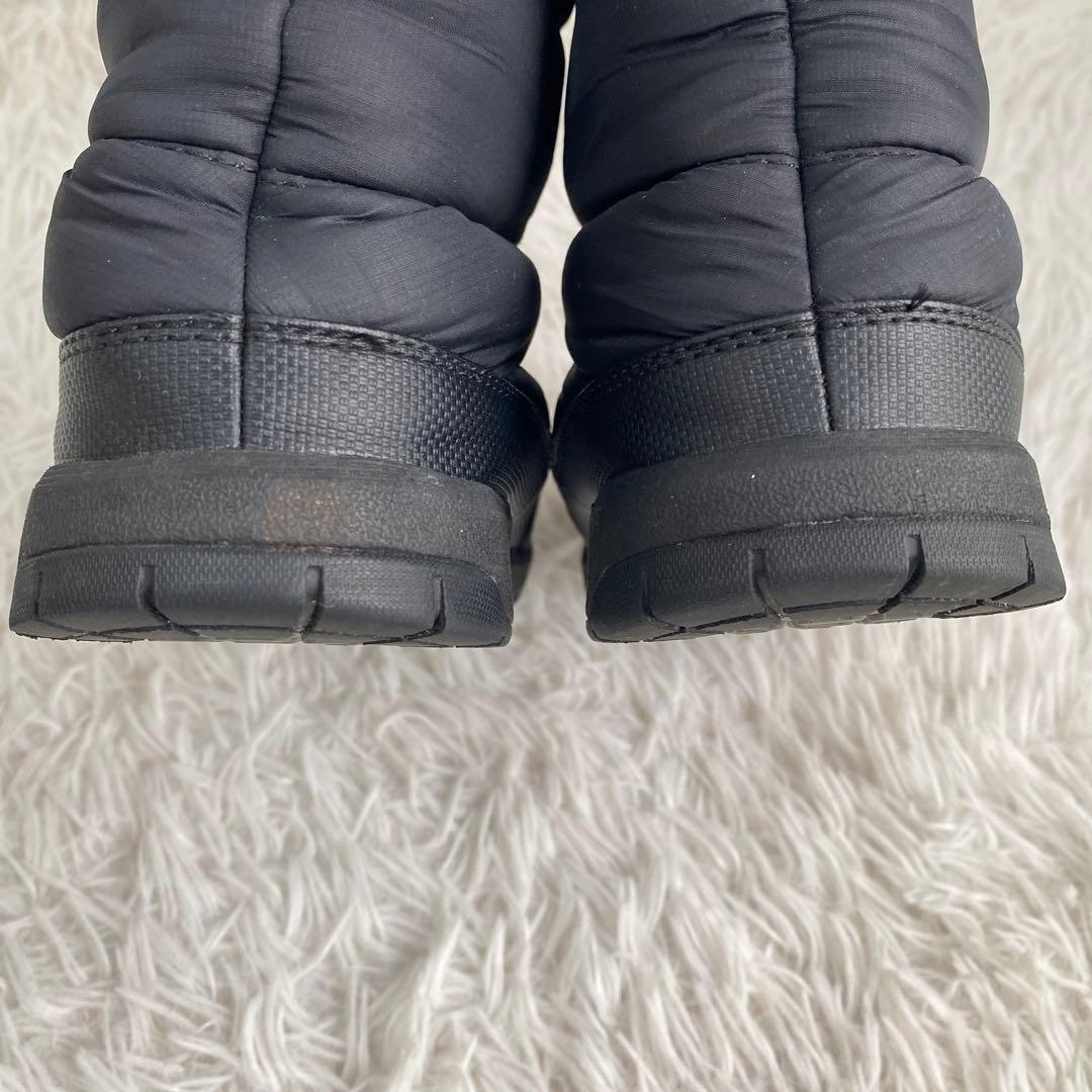 ノースフェイス　スノーブーツ　ヌプシ　ブーティ　ブラック　レッド　23