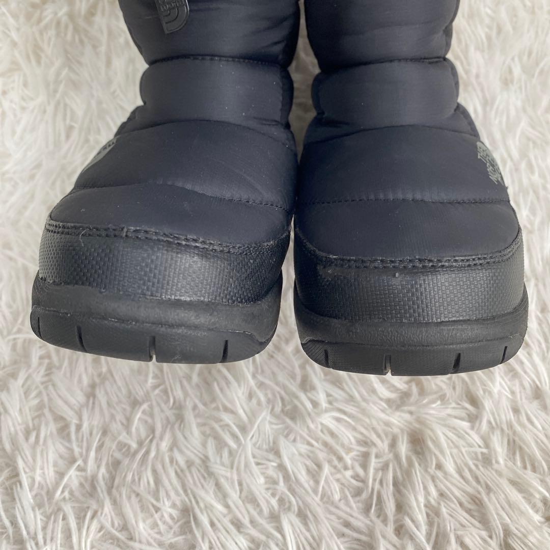 ノースフェイス　スノーブーツ　ヌプシ　ブーティ　ブラック　レッド　23