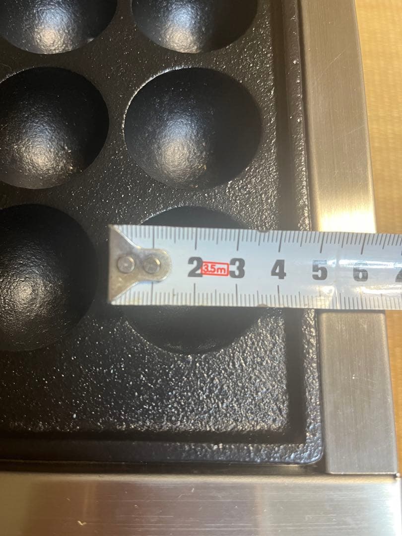 業務用たこ焼き器 28穴✖︎2 LPガス用