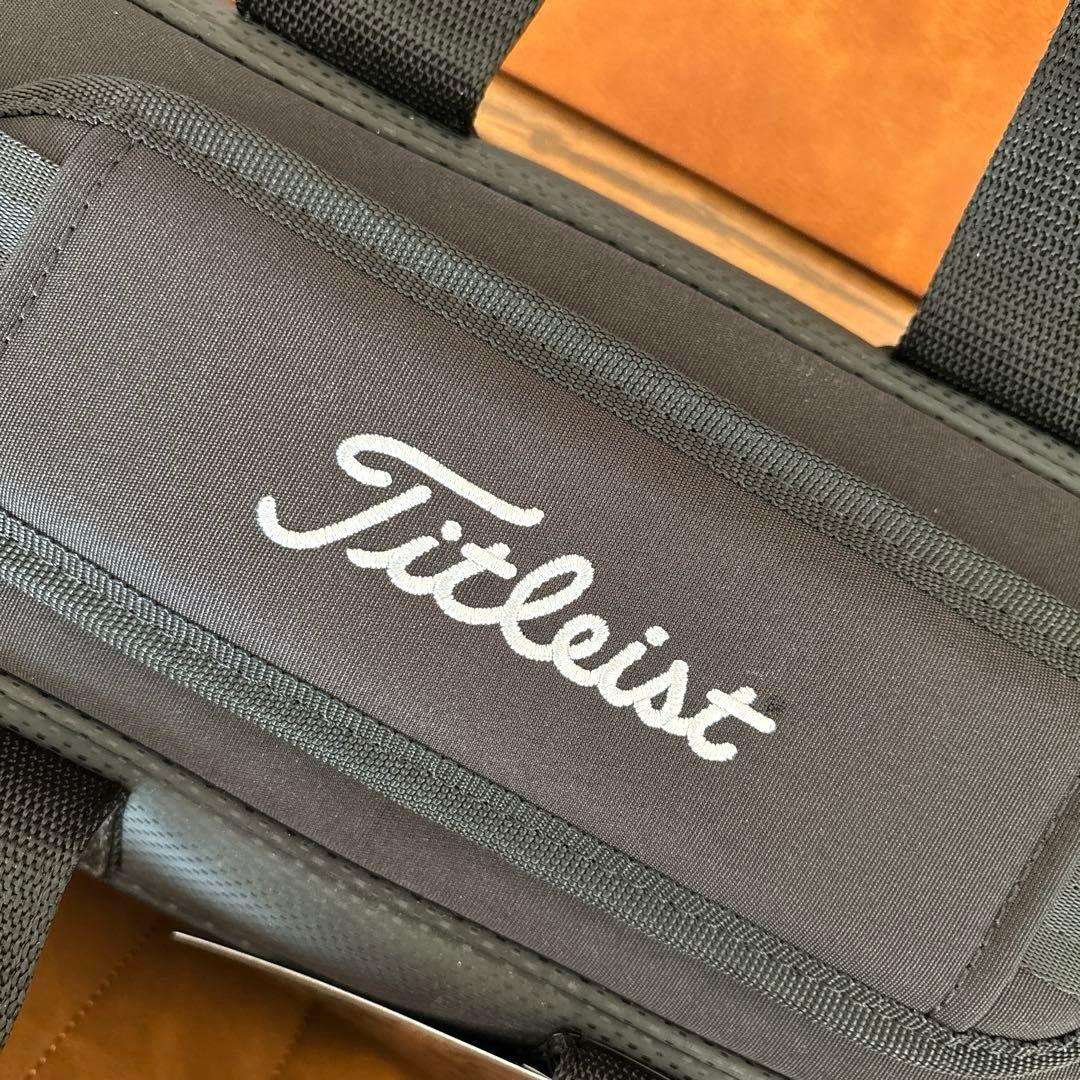 【新品】　タイトリスト　ボストン　バッグ　スポーツ　ゴルフ　旅行　黒　ブラック