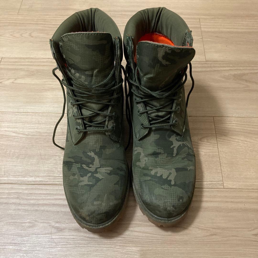 TimberLand ティンバーランド 迷彩　27.5cm