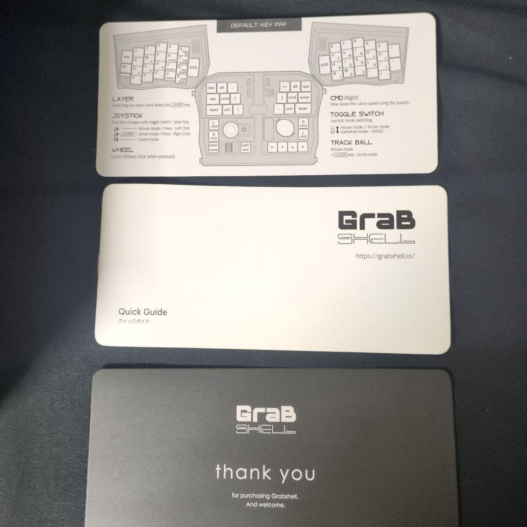 キーボード dotBravo GrabShell ONYX