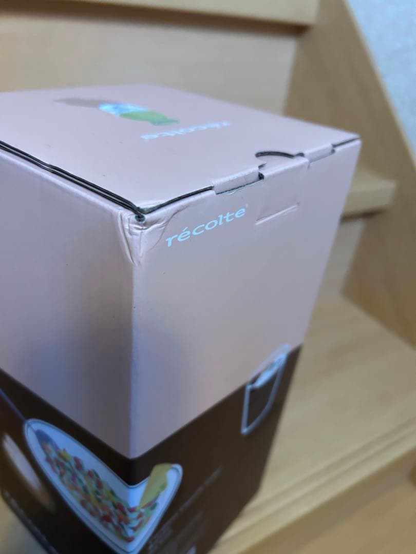 新品未使用　レコルト コードレスカプセルカッター ペールグリーン