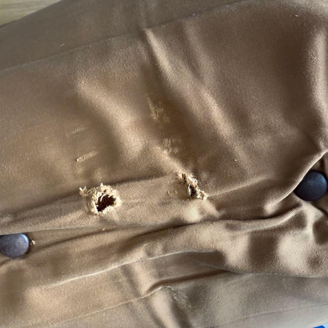 1人掛けソファ 1970s MID CENTURY LEATHER WOOD ARM CHAIR