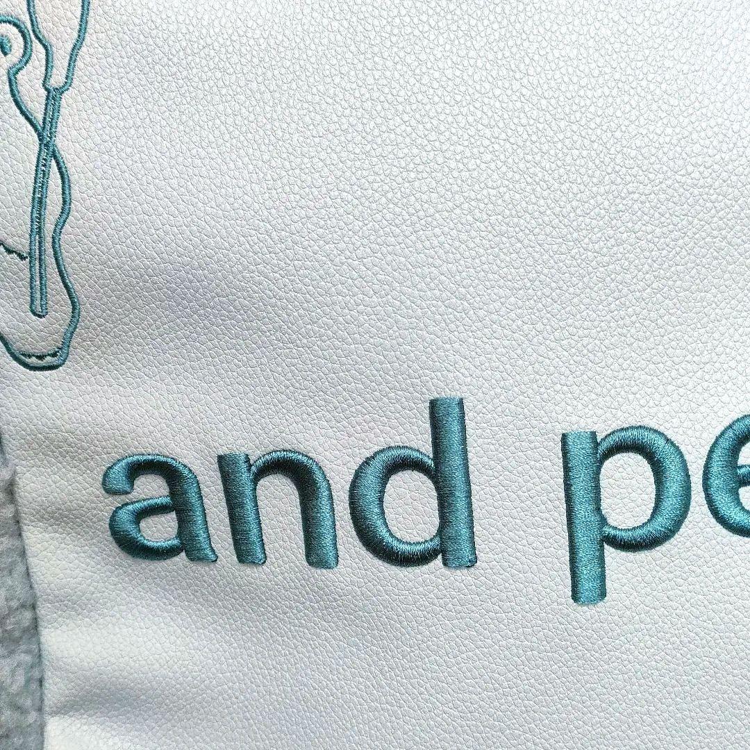 新品未使用アンパスィ ビッグトート型ボストンバッグボアパイピング2025年モデル