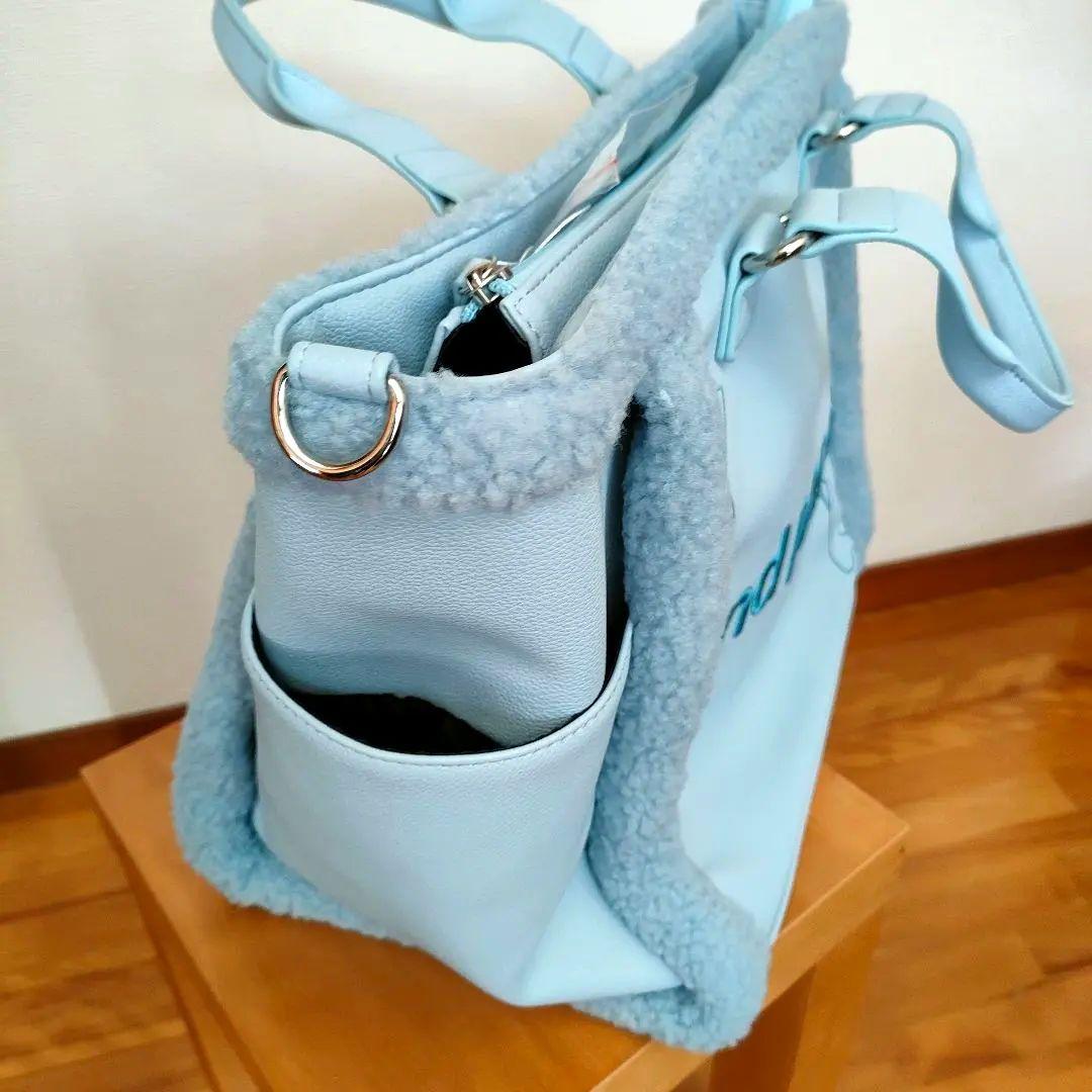 新品未使用アンパスィ ビッグトート型ボストンバッグボアパイピング2025年モデル