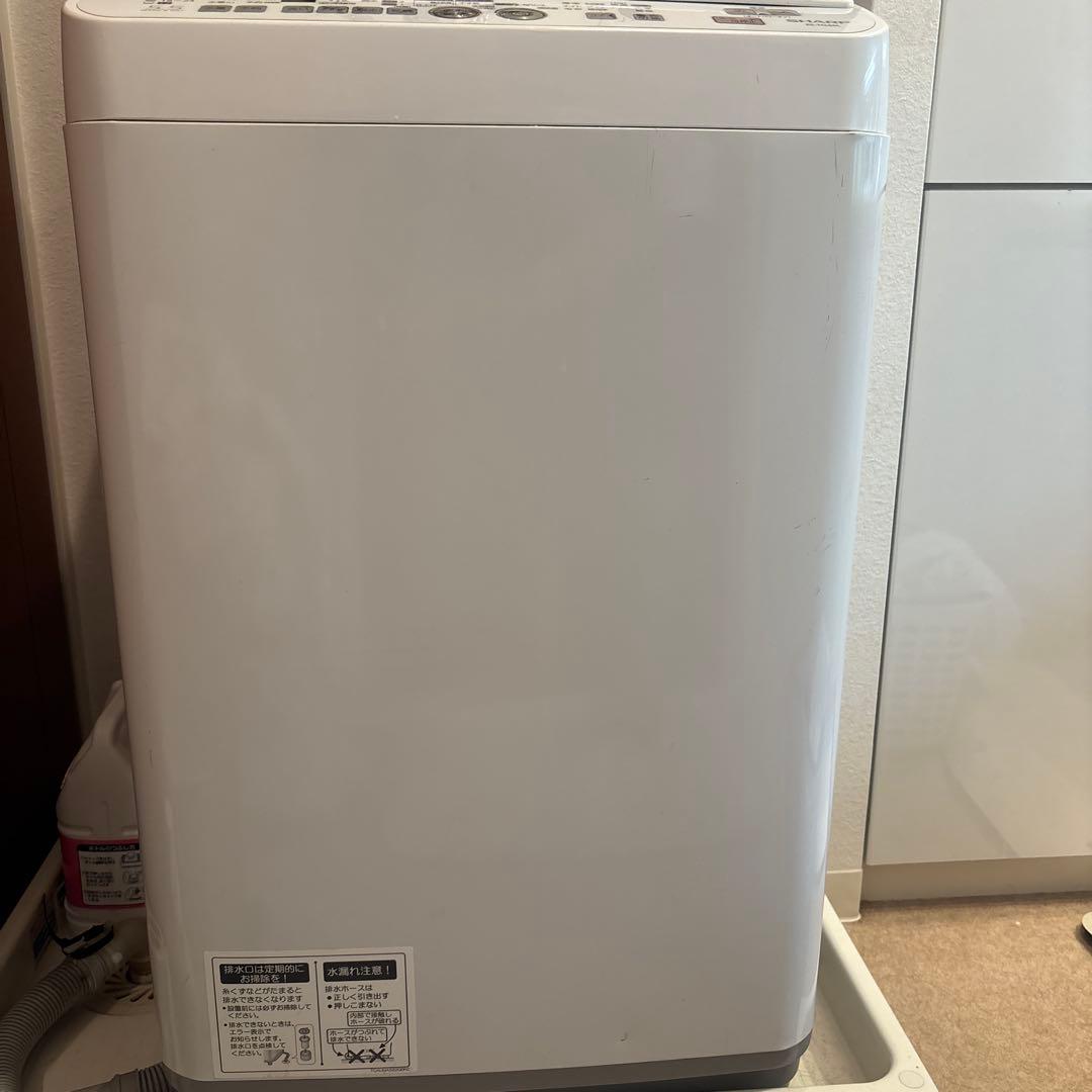 <期間限定出品> SHARP ESーTG55Lアイオンコート機能付き縦型洗濯機
