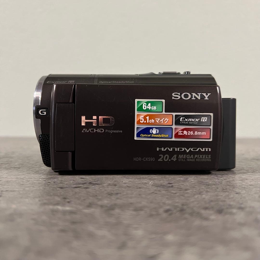 SONY HDビデオカメラ Handycam HDR-CX590V