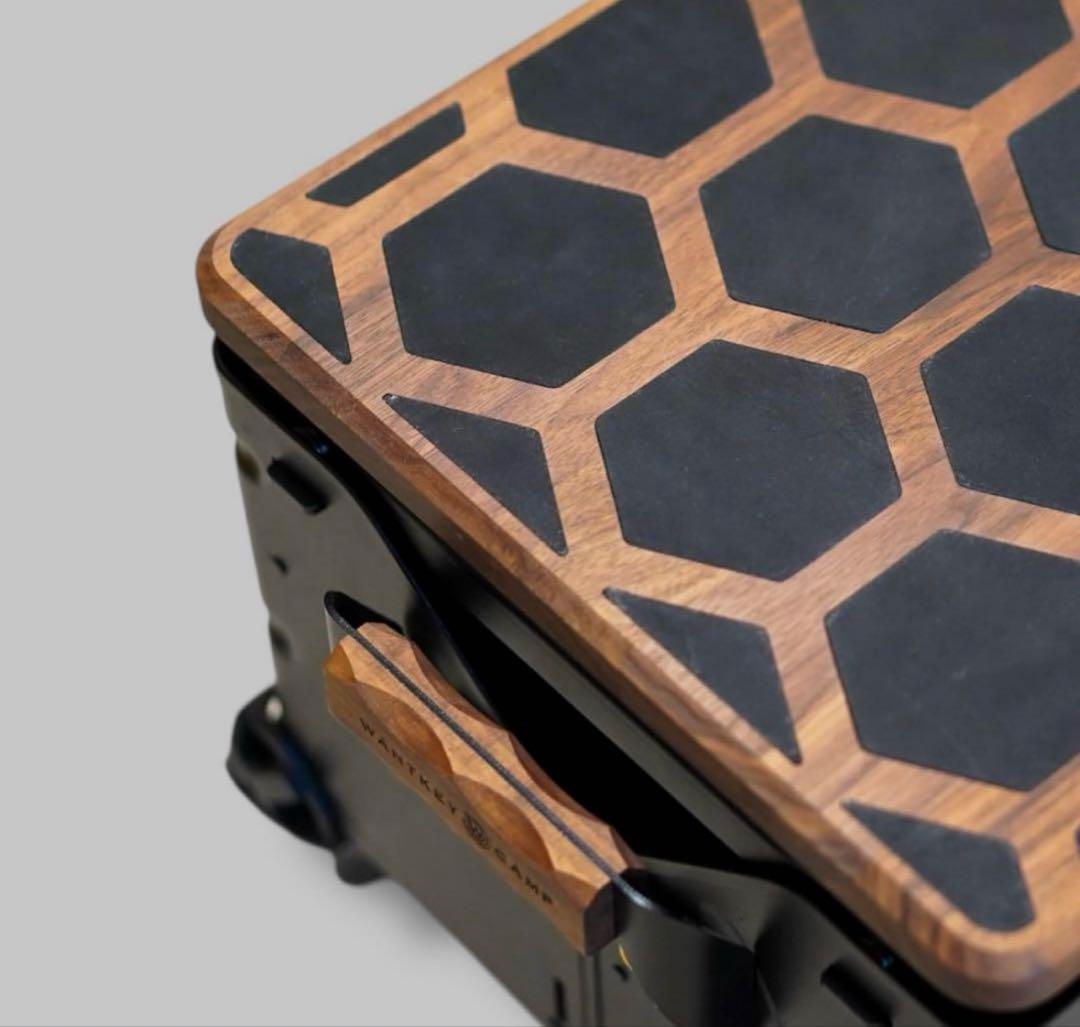 WANTKEY CAMP x LAVALAVA BOXTOP レザー HEXA