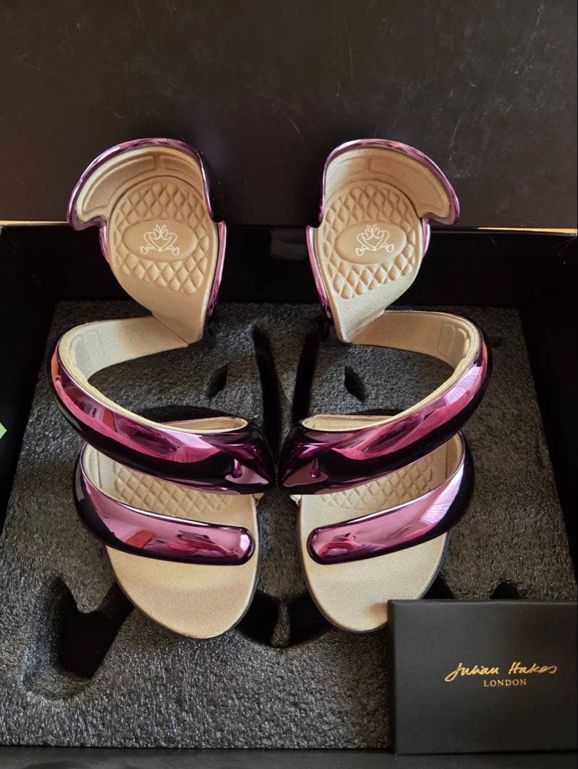 ジュリアンヘイクス モヒートサンダル トープ/36サイズ　限定カラー