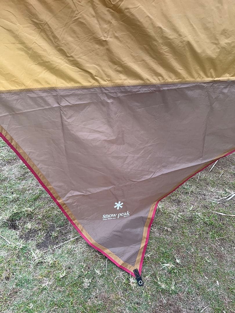 スノーピーク　ヘキサ　タープ　ヘキサタープ　ブラウン