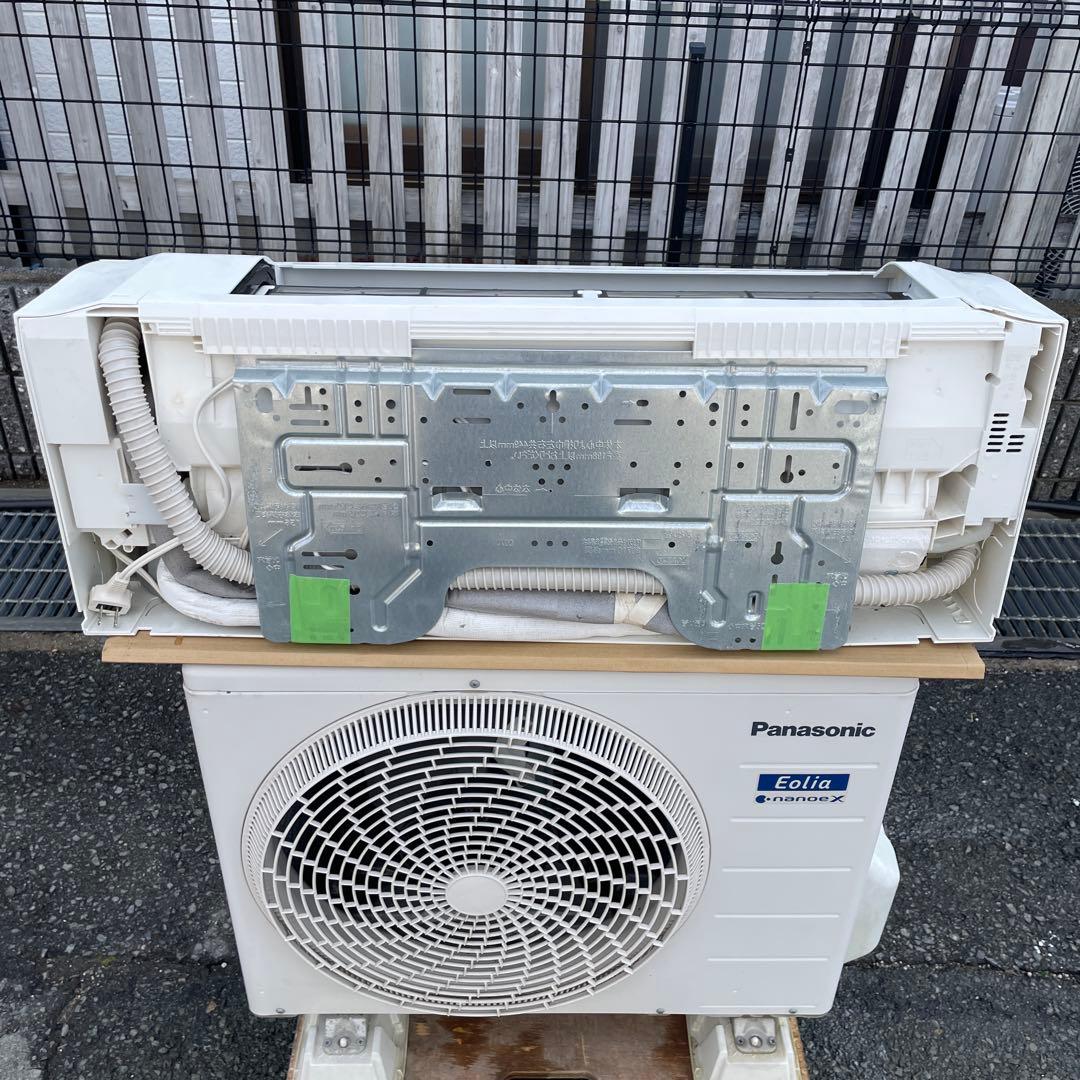 パナソニック2020年ナノイーX6畳用エアコン 自動排出お掃除ロボ超美品送料無料
