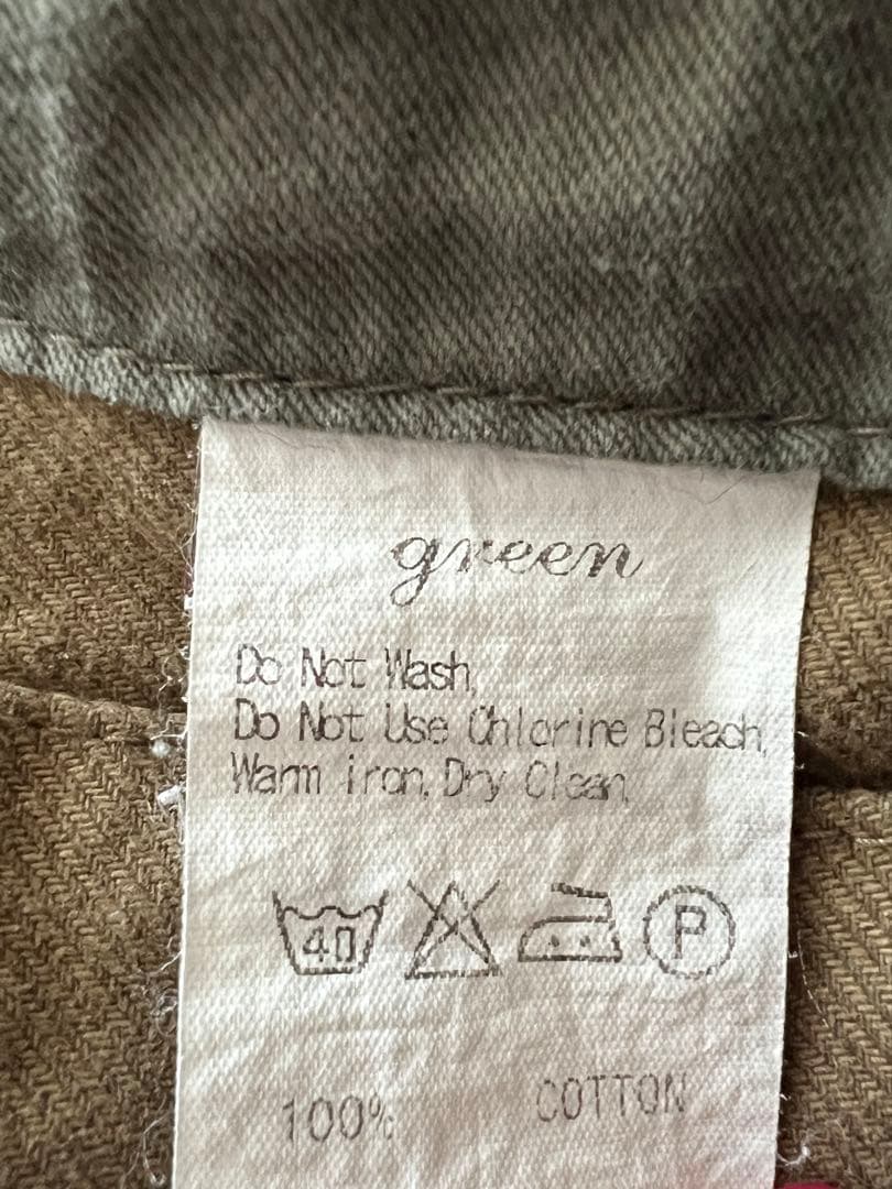 Greenカーキ モッズコート サイズ3