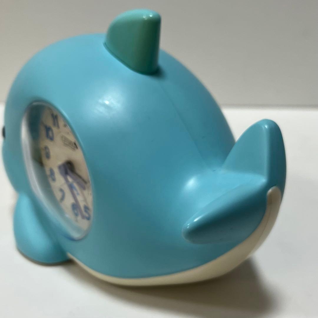 【希少】起きてイルカ　目覚まし時計　シチズン　当時物