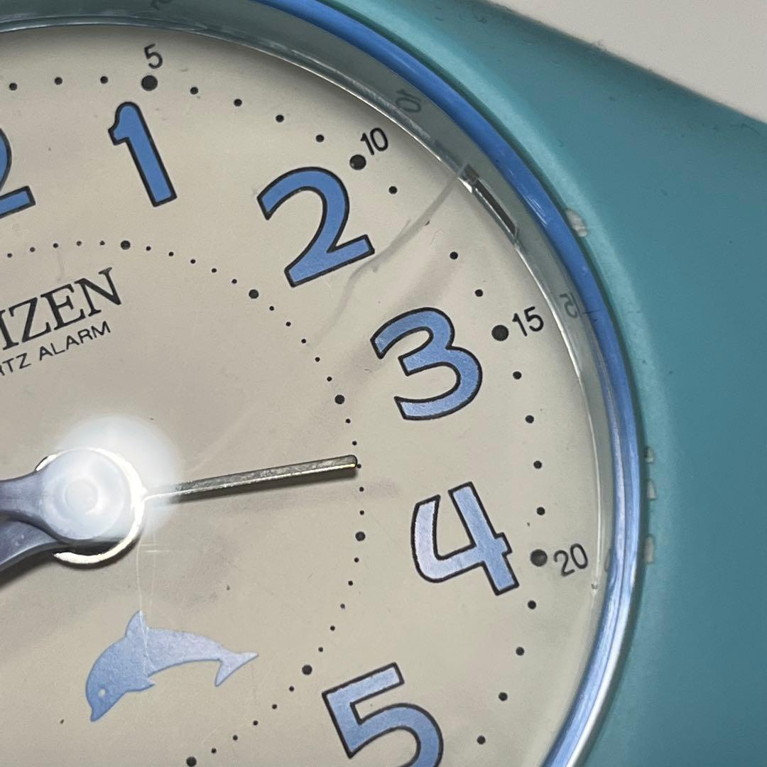 【希少】起きてイルカ　目覚まし時計　シチズン　当時物