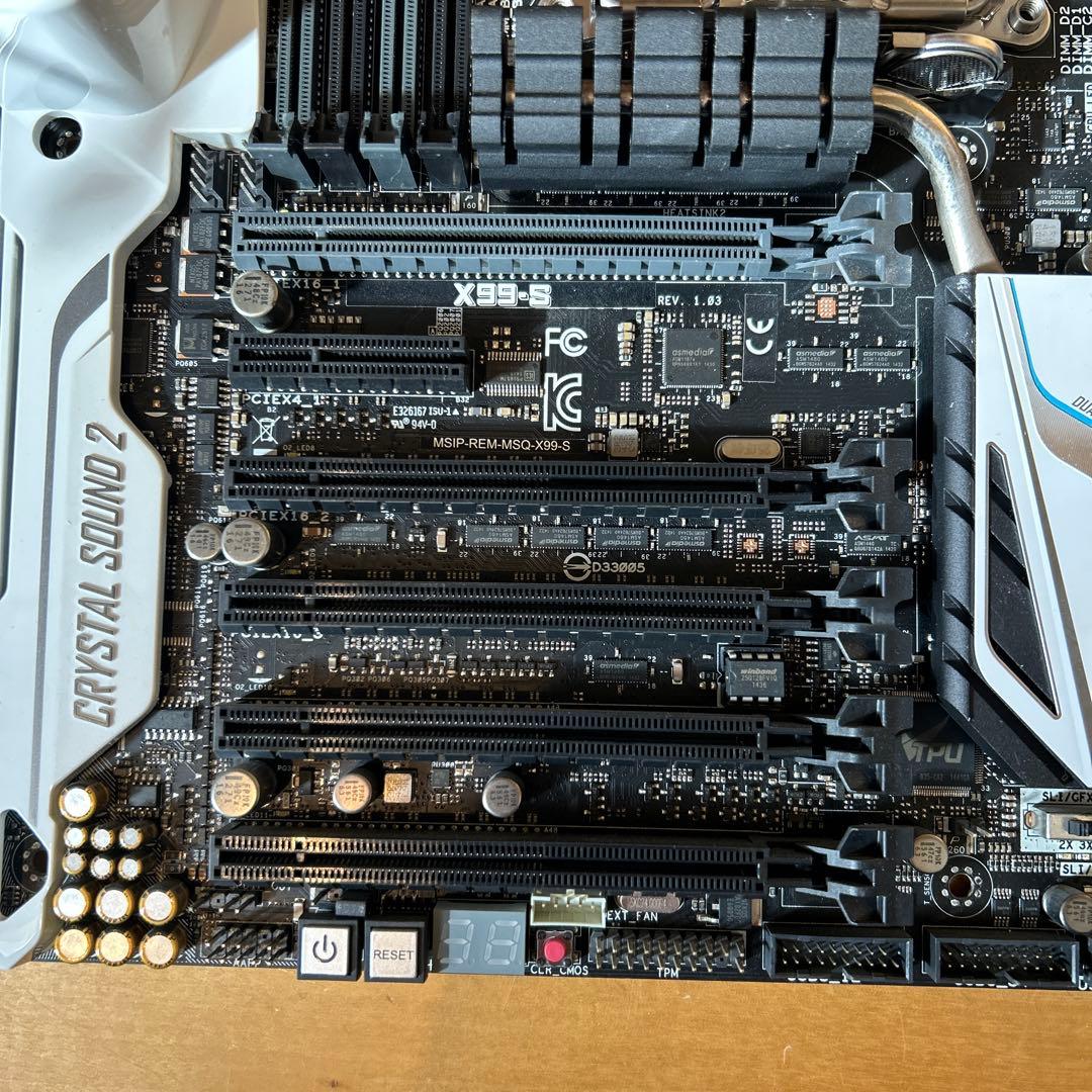 ASUS X99-S マザーボード + i7-5930K