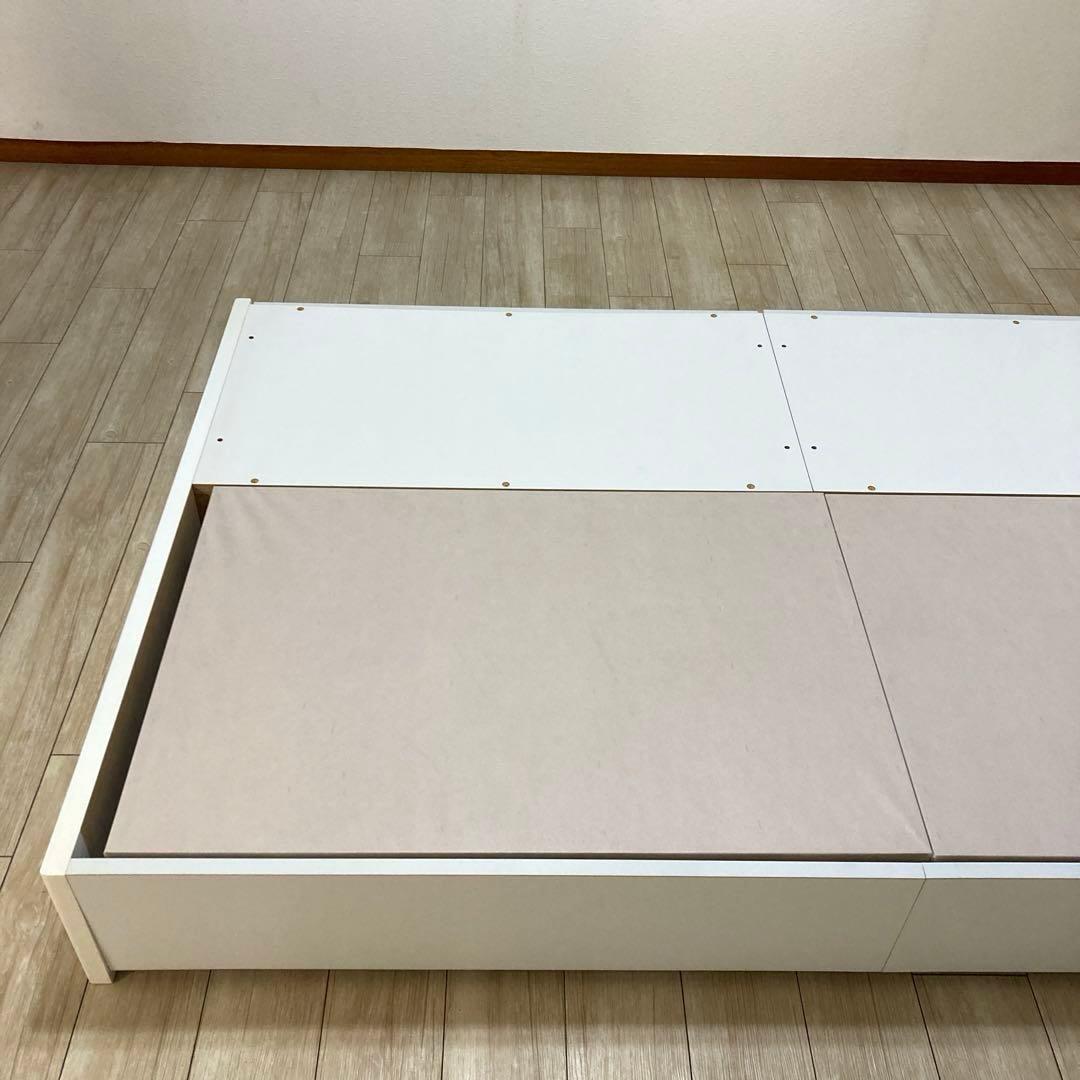 【自社配送エリア限定販売】ニトリ/多機能セミダブルサイズベッドフレーム②