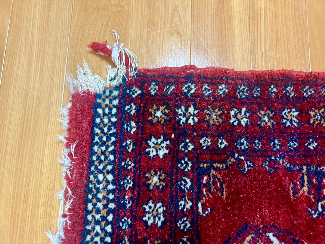 ヴィンテージラグ ヴィンテージカーペット トライバルラグ150cm x 60cm