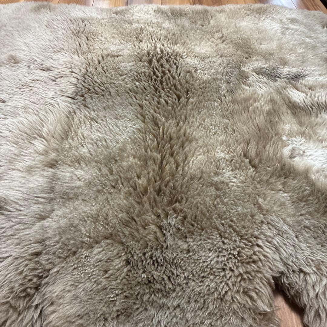 【投げ売り】ムートンラグ 原産国オーストラリア(オマケ付き)