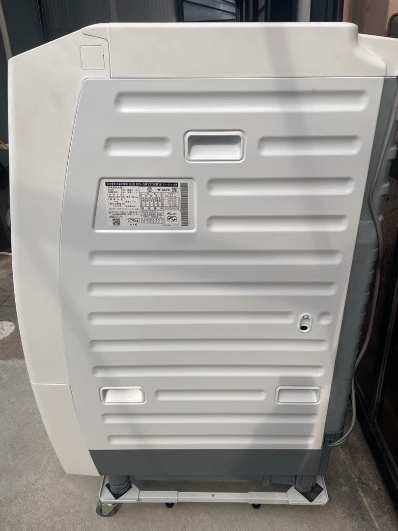 【高年式❗️型落ちモデル！】2025年製 日立ドラム式洗濯機 BD-SW120KR