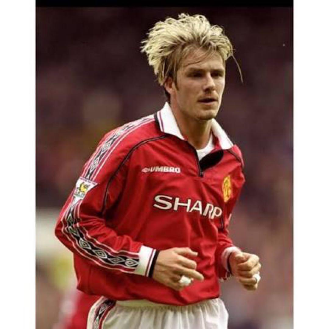 マンチェスター・ユナイテッド 98-99シーズンベッカム 7番 シャツ長袖ホーム